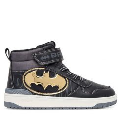 Sneakersy Geox. Czarne trampki i tenisówki chłopięce Geox, bez wzorów, bez zapięcia. Za 189.99 zł.