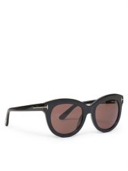 Tom Ford Okulary przeciwsłoneczne FT1189 01E Czarny. Czarne okulary przeciwsłoneczne damskie Tom Ford. Za 1,159.00 zł.