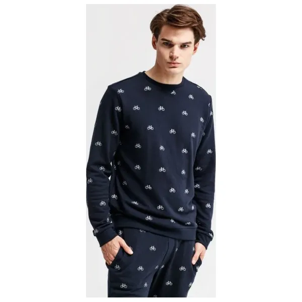 Feewear Bluza Montero , granatowy, rozmiar M. Niebieskie bluzy męskie Feewear, m, bez wzorów, z bawełny, bez kaptura. W wyprzedaży za 59.99 zł.