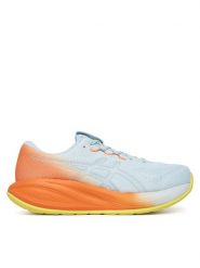 Asics Buty do biegania Gel-Cumulus 28 1011C223 Niebieski. Niebieskie buty sportowe męskie Asics, z meshu, bez zapięcia, do biegania. Za 719.99 zł.