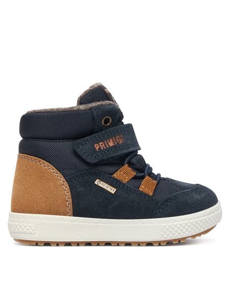 Primigi Śniegowce GORE-TEX 2352700 M Granatowy. Niebieskie buty zimowe chłopięce Primigi, bez wzorów, z gore-texu, bez zapięcia. Za 289.99 zł.