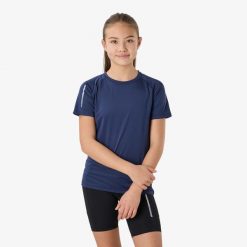 Koszulka treningowa junior Swedemount Core Training Tee G szybkoschnąca. Czerwone koszulki sportowe damskie SWEDEMOUNT, bez wzorów, z materiału, bez kołnierzyka, bez ramiączek, do biegania. Za 59.99 zł.