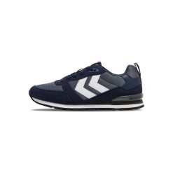 Buty do chodzenia dla dorosłych Hummel Monaco 86. Niebieskie obuwie sportowe damskie Hummel, bez wzorów, trekkingowe. Za 254.45 zł.