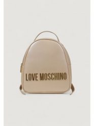 LOVE MOSCHINO Plecak JC4197PP1MKD196A Złoty. Żółte plecaki damskie Love Moschino, bez wzorów, ze skóry. Za 559.99 zł.