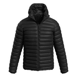Męska Kurtka Ocieplana Lux. Czarne kurtki męskie Stedman, m, bez wzorów, z puchu, sportowe, bez kaptura. Za 462.99 zł.