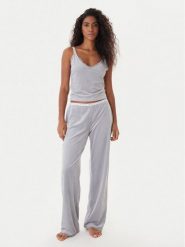 Juicy Couture Piżama JCLPJ225516 Szary Regular Fit. Szare piżamy damskie Juicy Couture, m, bez wzorów, z syntetyku, bez ramiączek. Za 399.99 zł.