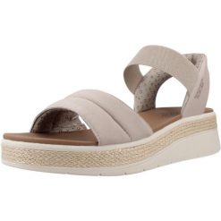 Sandały SKECHERS BOBS SUN RAY Brązowy. Brązowe klapki damskie Skechers, bez wzorów, sportowe, bez obcasa. Za 490.00 zł.