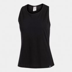 Damski tank top Joma Oasis - Styl i komfort dla aktywnych kobiet. Czarne obuwie sportowe damskie Joma, bez wzorów, z bawełny, na fitness i siłownię. Za 114.99 zł.