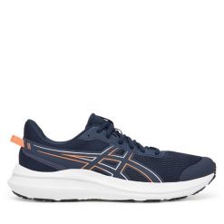 Buty do biegania Asics. Niebieskie buty sportowe męskie Asics, bez zapięcia, do biegania. Za 219.99 zł.