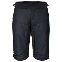 Szorty VAUDE Minaki. Czarne szorty męskie Vaude, s, bez wzorów, z materiału. Za 494.55 zł.