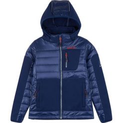Kurtka softshellowa "Vau" w kolorze granatowym. Niebieskie kurtki i płaszcze dla chłopców Kamik, bez wzorów, bez kaptura. W wyprzedaży za 175.95 zł.