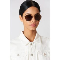 Le Specs Okulary przeciwsłoneczne Zephyr - Brown. Brązowe okulary przeciwsłoneczne damskie Le Specs. Za 242.95 zł.