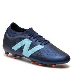 Buty do piłki nożnej New Balance. Niebieskie buty sportowe męskie New Balance, bez zapięcia. Za 279.99 zł.