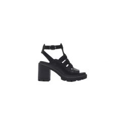 Buty sportowe Kobieta TIMBERLAND ALLINGTON HEIGHTS FISHERMAN SANDAL. Czarne obuwie sportowe damskie Timberland, bez wzorów, ze skóry, trekkingowe. Za 564.30 zł.