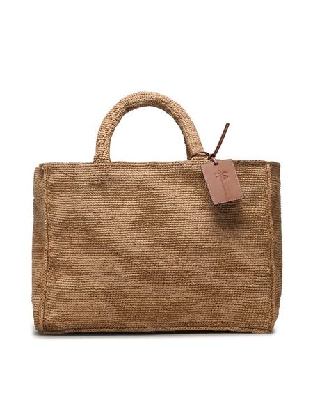 Manebi Torebka Sunset Bag Large V 2.2 AB Beżowy. Brązowe torebki do ręki damskie Manebi, bez wzorów, z syntetyku, bez dodatków. Za 659.99 zł.