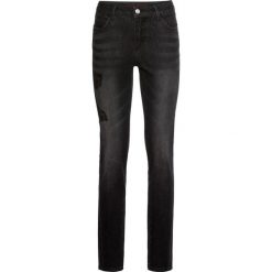 Dżinsy z koronką bonprix szary denim z czarną koronką. Jeansy damskie marki bonprix. Za 79.99 zł.
