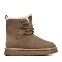 Śniegowce Lasocki. Brązowe śniegowce i trapery damskie Lasocki. Za 249.99 zł.