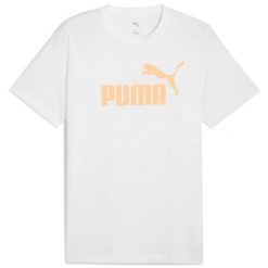 Męskie T-shirt Puma Ess No. 1 Logo Tee S. Białe t-shirty męskie Puma, l, bez wzorów, z bawełny, bez kołnierzyka. Za 190.00 zł.