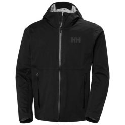 Kurtka wodoodporna Helly Hansen Momentum 3L. Czarne kurtki męskie Helly Hansen, na lato, l, bez wzorów, z dzianiny, klasyczne, bez kaptura. Za 1,065.00 zł.