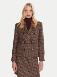 Weekend Max Mara Marynarka Gerusia 2525046032 Brązowy Regular Fit. Brązowe żakiety damskie Weekend Max Mara, bez wzorów, z wełny. Za 1,969.00 zł.