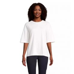 Koszulka damska Sol's Boxy. Niebieskie t-shirty damskie SOL'S, s, bez wzorów, z bawełny, bez kołnierzyka. Za 70.00 zł.