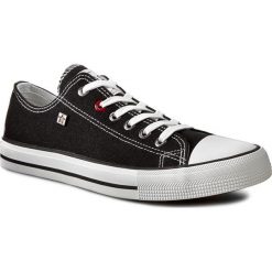 Trampki BIG STAR - T174103 Black. Czarne trampki męskie Big Star, z gumy. Za 79.00 zł.