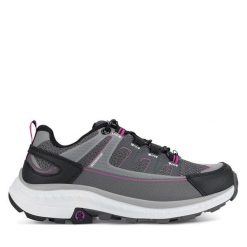 Trekkingi Hunter. Szare obuwie sportowe damskie Hunter, bez wzorów, trekkingowe. Za 299.99 zł.