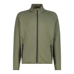Polar CMP. Zielone bluzy męskie CMP, bez wzorów, z polaru, bez kaptura. Za 353.95 zł.