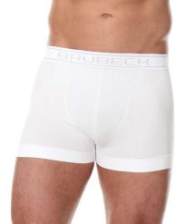 Bokserki męskie bawełniane Brubeck classic COMFORT COTTON. Białe bokserki męskie Brubeck, m, bez wzorów, z bawełny. Za 41.99 zł.