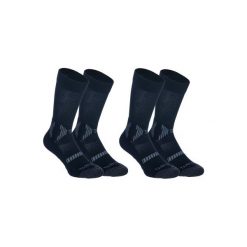 SKARPETY 2 PARY MID 500 JR. Czarne skarpety męskie TARMAK. Za 29.99 zł.