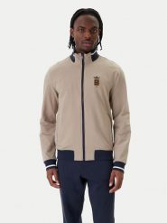 Aeronautica Militare Bluza 261FE2089UF00674 Beżowy Regular Fit. Brązowe bluzy męskie Aeronautica Militare, m, bez wzorów, z bawełny, bez kaptura. Za 669.99 zł.