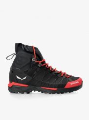 Buty wysokogórskie damskie Salewa Ortles Light Mid PTX. Czarne trekkingi damskie Salewa, na zimę, trekkingowe. Za 1,285.35 zł.