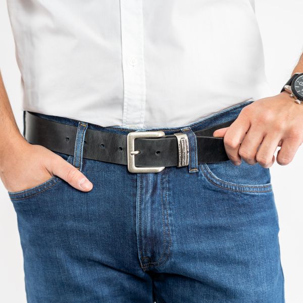 TOM TAILOR MĘSKI PASEK SKÓRZANY KLASYCZNY SKÓRA TG1008R15/791 40mm Gürtel BLACK. Czarne paski damskie Tom Tailor, bez wzorów, ze skóry, klasyczne. Za 99.99 zł.