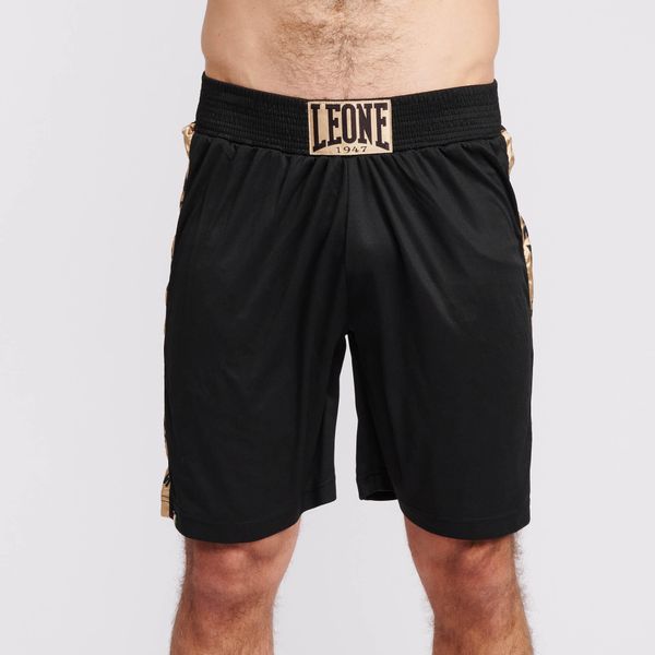 Spodenki bokserskie męskie LEONE 1947 DNA Boxing. Czarne krótkie spodenki sportowe męskie LEONE 1947, m, bez wzorów. Za 119.99 zł.