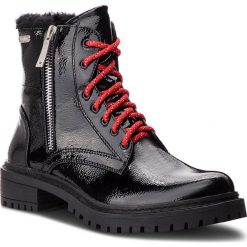 Trapery PEPE JEANS - Collie Suri PLS50336 Black 999. Czarne śniegowce i trapery damskie Pepe Jeans, z jeansu. W wyprzedaży za 279.00 zł.