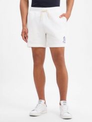 Polo Ralph Lauren szorty dresowe Mężczyźni Bawełna biały, L. Białe szorty męskie Polo Ralph Lauren, l, bez wzorów, z bawełny. Za 549.95 zł.