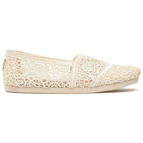 Półbuty Toms. Brązowe półbuty damskie Toms, bez wzorów, bez obcasa, na płaskiej podeszwie, bez zapięcia. Za 241.99 zł.