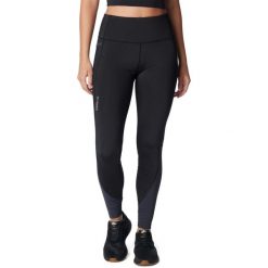 Damskie spodnie sportowe Columbia Cirque River. Czarne spodnie sportowe damskie Columbia, xs, bez wzorów, z elastanu, do biegania. W wyprzedaży za 269.00 zł.