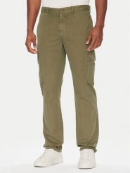 Tommy Hilfiger Spodnie materiałowe Denton MW0MW39695 Zielony Straight Fit. Zielone spodnie materiałowe męskie Tommy Hilfiger, m, bez wzorów, z bawełny. Za 419.99 zł.