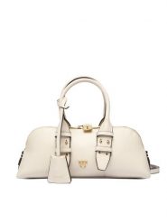 PINKO Torebka Bowling Bag Baguette AI 25-26 PLTT 105334 A0QO Écru. Torebki do ręki damskie Pinko, bez wzorów, ze skóry, bez dodatków. Za 1,849.00 zł.