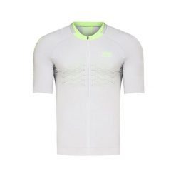 Koszulka rowerowa męska X-Bionic The Trick 4.0 Bike Zip Grey. Szare buty sportowe męskie X Bionic, bez zapięcia, rowerowe. Za 360.00 zł.