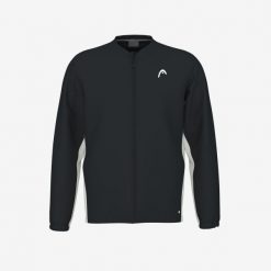 Kurtka męska BREAKER Jacket. Czarne kurtki sportowe męskie Head, m, bez wzorów, z elastanu. W wyprzedaży za 308.00 zł.