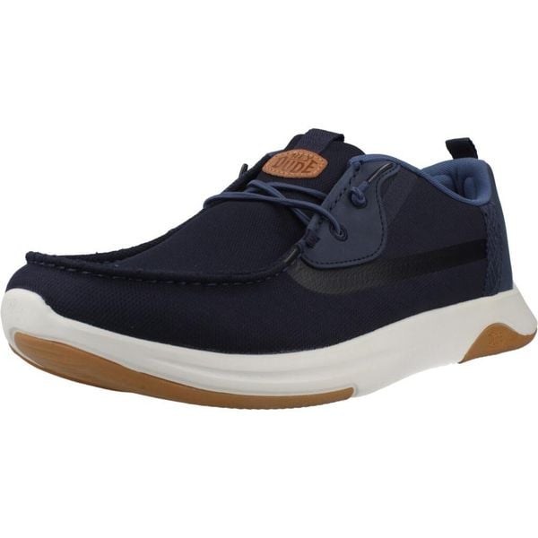 Buty HEY DUDE WALLY DRIFT MESH Niebieski. Niebieskie trekkingi męskie Hey dude, trekkingowe. Za 258.99 zł.