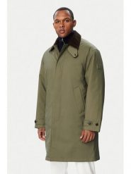 Tommy Hilfiger Płaszcz przejściowy Surplus MW0MW44743 Zielony ciemny Regular Fit. Zielone płaszcze męskie Tommy Hilfiger, m, bez wzorów, z syntetyku, bez kaptura. Za 1,599.00 zł.