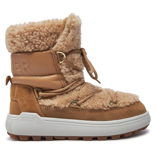 Śniegowce Bogner. Brązowe śniegowce i trapery damskie Bogner. Za 1,519.00 zł.