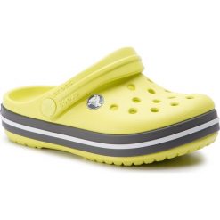 Klapki CROCS - Crocband Clog K 204537 Citrus/Slate Grey. Sandały chłopięce marki Crocs. Za 139.00 zł.