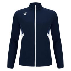 Bluza z pełnym zamkiem błyskawicznym Macron Raijin. Białe swetry damskie Macron, na zimę, bez wzorów, sportowe, bez kołnierzyka, bez ramiączek, bez kaptura. Za 263.00 zł.