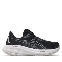 Buty do biegania Asics. Czarne buty sportowe męskie Asics, bez zapięcia, do biegania. Za 429.99 zł.
