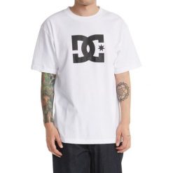 Koszulka z krótkim rękawem dla Mężczyzn DC STAR Biały. Białe koszulki sportowe męskie DC Shoes, m, bez wzorów, z bawełny, bez kołnierzyka, bez ramiączek. Za 149.99 zł.