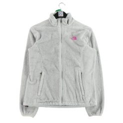 Second life - Kurtka polarowa TNF Osito dla kobiet - Stan bardzo dobry. Szare kurtki damskie The North Face, na zimę, s, bez wzorów, z materiału, bez kaptura. Za 190.31 zł.